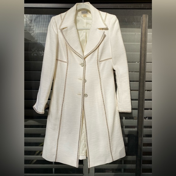 NWT Georgiou Studio Cotton Coat Size 4 - Picture 12 of 12